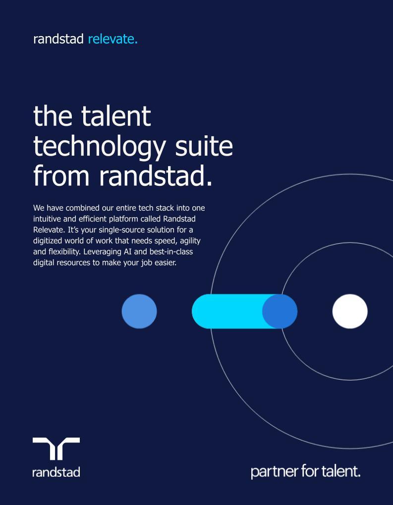 randstad - content offer - the talent  technology suite guide - US